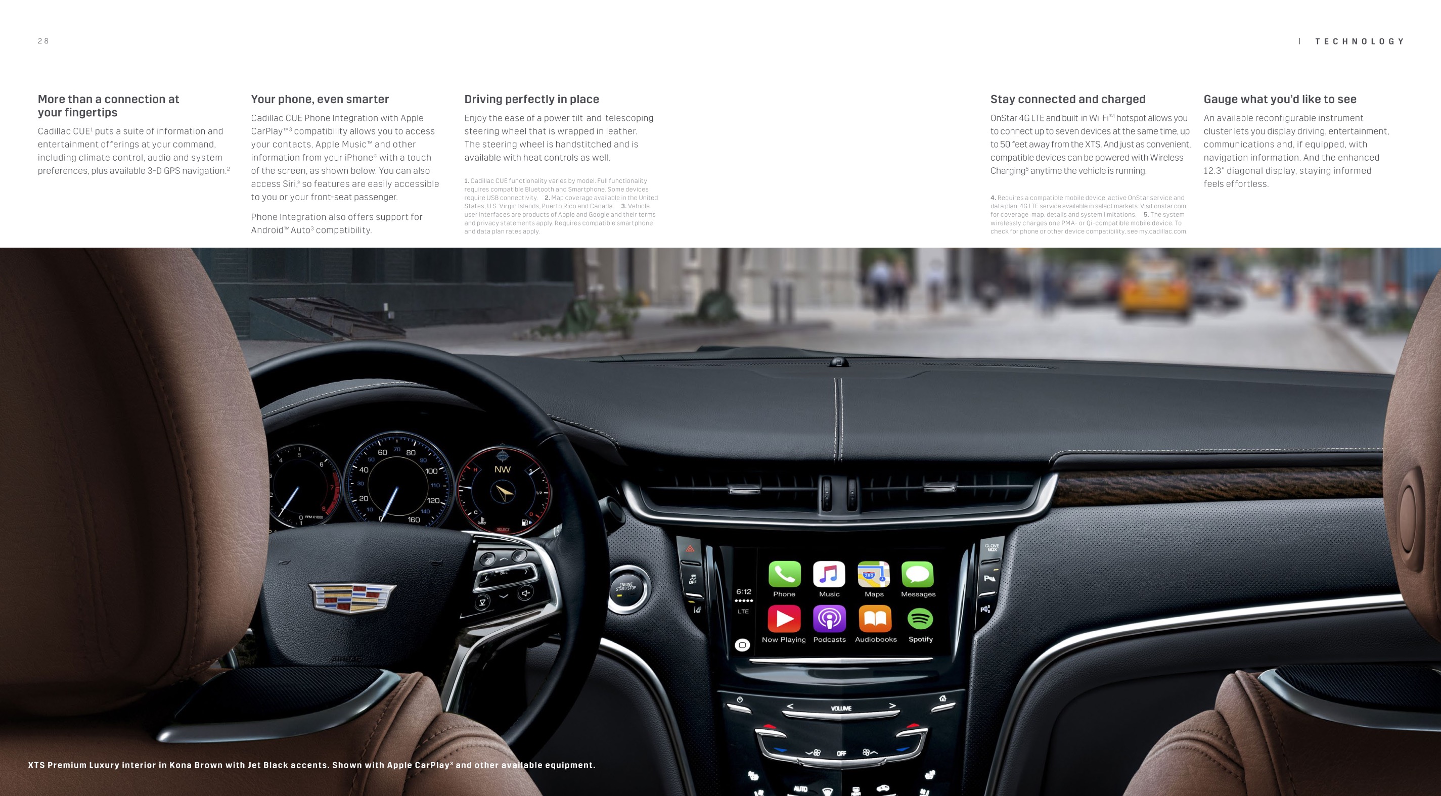 2017 Cadillac XTS Brochure Page 1